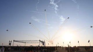 Surya Kiran Air show by Indian Air Force in The 18th National Jamboree Pali (Rajasthan)