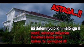 ISTANA SANG PENGUASA ‼️ furniture kelas atas, mobil segala isi rumah tak terurus !!