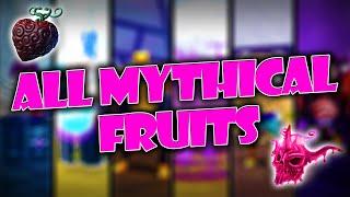 All Mythical Fruits Showcase | Fruit Battlegrounds Roblox