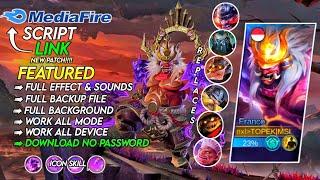 New | Script Skin Franco Legend - King Of Hell No Password | Full Effect Voice | Patch Terbaru