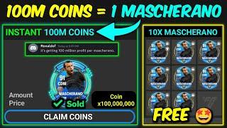 OMG  Instant 100M Coins per MASCHERANO , Event Tips | Mr. Believer