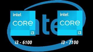 i3-6100 vs i3-7100 Desktop Processor Specification Comparison l 6th Gen vs 7th Gen Intel Processor