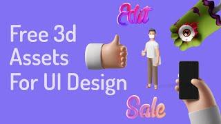 Free New 3D Illustrations for UI Designers | Design Essentials