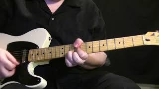 Wheels Guitar Lessons Guitar Demo + Backing Track - The String-A-Longs