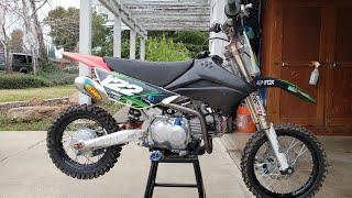 Cold start on KLX110 with FMF 4.1