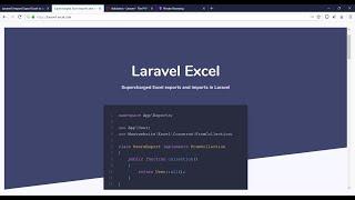 Maatwebsite/Laravel-Excel Part 1 | Database table Export And Import| Laravel 6