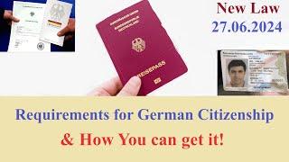 Requirements for German Citizenship and how you can get it