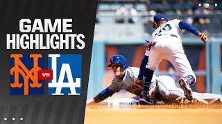 Mets vs. Dodgers Game Highlights (4/21/24) | MLB Highlights