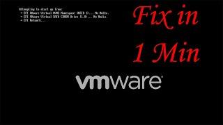 How to Fix Booting Problem in VMware Windows 10/11 | EFI Virtual SCSI No Media