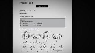 cambridge 1 test 1 (HD Audio) ielts listening 1080p