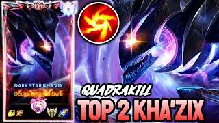 WILD RIFT KHA'ZIX - TOP 2 KHA'ZIX GAMEPLAY -  GRANDMASTER RANKED