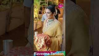 Raveena Tandon In Indian Look Ready for Karwachauth Pooja #tellyfilms #shorts