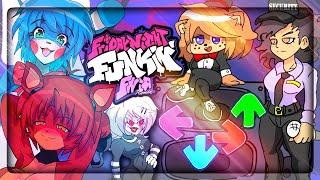 ПЯТЬ НОЧЕЙ В АНИМЕ + Friday Night Funkin'!  Five Nights in Anime: Remix Friday Night Funkin' Mod