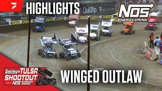 Kyle Larson Battles Micro Sprint Stars In Winged Outlaw | 2025 Tulsa Shootout