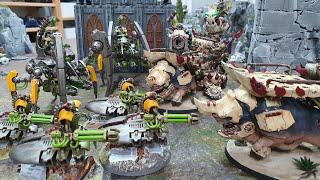 New Detachment! Orks vs Necrons, Warhammer 40k battle report