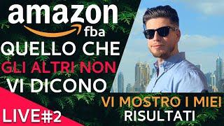 ️LIVE#4  QUELLO CHE GLI ALTRI NON VI DICONO SU AMAZON FBA 2020 (VI MOSTRO I MIEI RISULTATI)