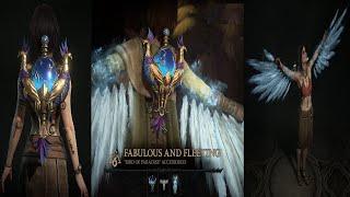 Fabulous And Fleeting Sorcerer Set! | Diablo 4 Cosmetic Showcase!