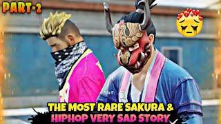 HIPHOP AND SAKURA BUNDLE VERY SAD STORY PART 2  || FREE FIRE ANIMATION VIDEO #shorts