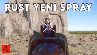 RUST YENİ SPRAY GÜNCELLEMESİ (Oyunu Bırakma Sebebi) Rust Türkçe