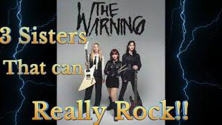 The warning rock band 3 sisters that can really rock!!#thewarning @thewarningrockband