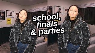 VLOGMAS DAY 7: taking finals, christmas parties and more | Kenzie Elizabeth