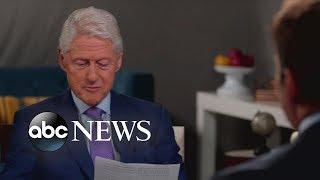 Former President Clinton reads note left by George H.W. Bush: 'I love that letter'