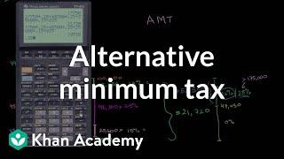 Alternative minimum tax | Taxes | Finance & Capital Markets | Khan Academy