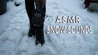 ASMR Snow Sounds (walking & crunching) | No Talking | Chloë Jeanne ASMR