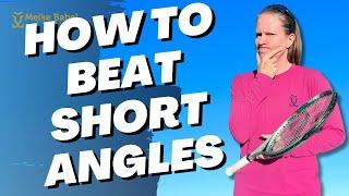 Defend Against SHORT ANGLES Like a Pro in Tennis Singles!