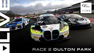 FULL RACE | Race 2 | Oulton Park | 2024 British GT Championship