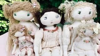 Be Inspired To Create Dolls To Sell | VERITY HOPE  | Doll Making Tips | PATTERNS FROM LINK BELOW