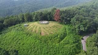 Drone over Cohutta Overlook, Georgia