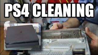 DIY PlayStation 4 SLIM Cleaning | How to Fix PS4 Loud Fan (Model CUH-22166B)