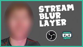 How To Add A Blur Effect Mask On OBS & Streamlabs