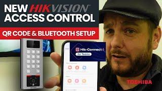 NEW Hikvision Access Control: QR Code & Bluetooth Setup + HIK-Connect Teams Walkthrough