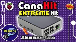 Canakit Raspberry Pi 4 8GB Extreme Kit [Aluminum case] : Setup Guide