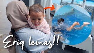 Anak2 bila jumpa swimming pool auto mcm tak pernah mandi...