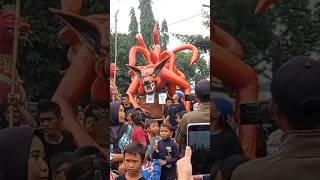 Ogoh-ogoh ekor seribu keren sekali #funny #carnival #viralvideo