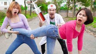 Must Watch New Comedy Video 2023 New Doctor Funny Injection Wala Comedy Video ep 58 By Bico Fun Tv