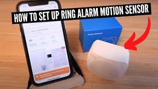 How To Set Up Ring Alarm Motion Detector