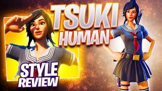 Human Tsuki Skin = INSTANT VICTORY ROYALE (New Human Tsuki Skin Style Review And Gameplay!)