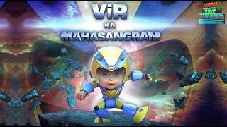 Hindi Cartoon Kahani for kids | Vir The Robot Boy | Vir ka Maha Sangam  | Wow Kidz Movies |#spot