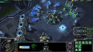 StarCraft 2 - SC180 PainUser vs iNcontrol TvP on Metalopolis G2 Part 1