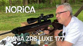 Norica Omnia ZRS luxe (wood) .177 still breaking in but getting better!