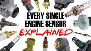 EVERY ENGINE SENSOR EXPLAINED - MAF, MAP, IAT, TPS, 02, NOx, EGT - How it works, location, OBD2 code
