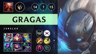 Gragas Jungle vs Lee Sin: Legendary - KR Challenger Patch 14.17