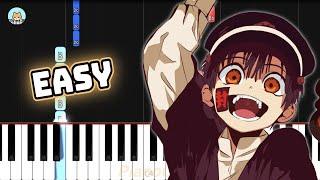 Jibaku Shounen Hanako-kun OP - "No.7" - EASY Piano Tutorial & Sheet Music