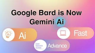 Google Bard is now Gemini Ai || Google's New Chatbot With Powerful Intelligence System