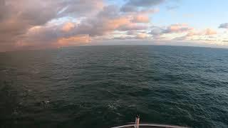 Sailing from Rotterdam Anchorage to Vlissingen