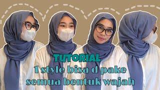 TUTORIAL PASHMINA TERBARU 2021 COCOK KE SEMUA MUKA !!